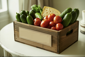Седмична кутия с продукти